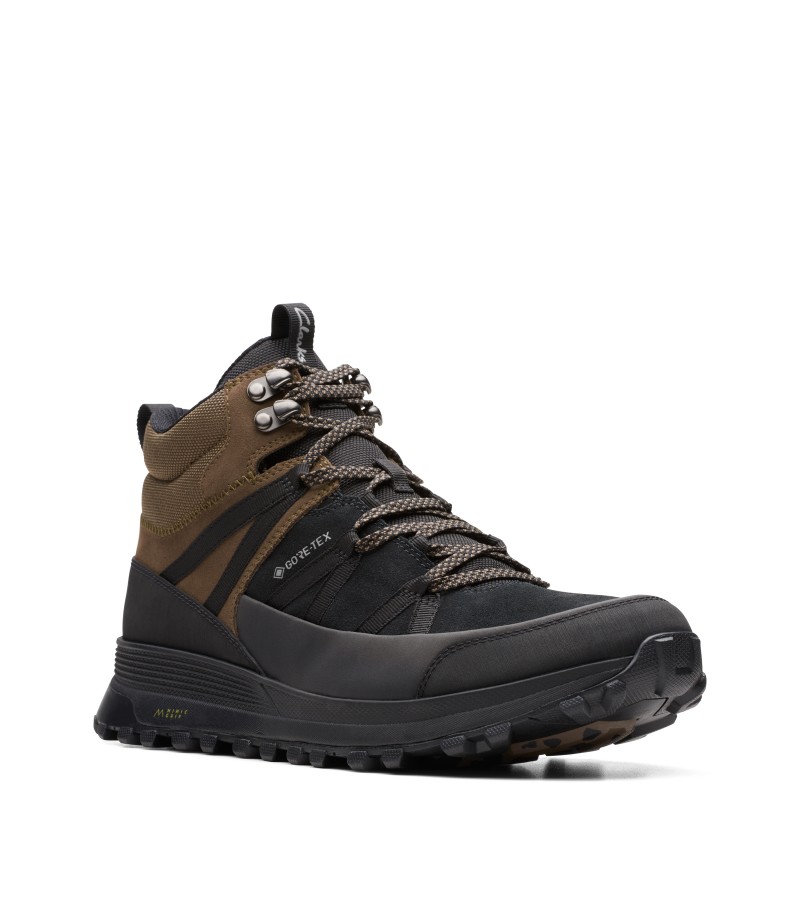 Clarks - ATL Trek Rise GTX Black Suede